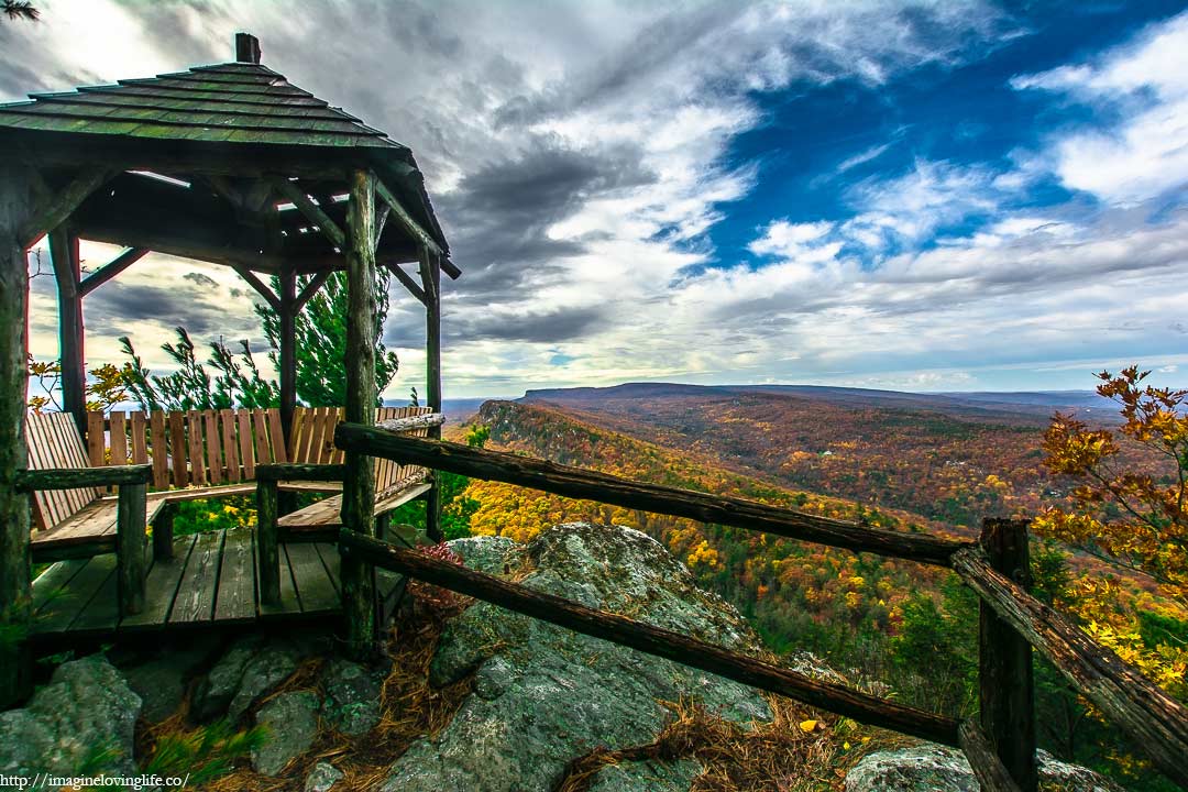 Mohonk Eagle Cliff Hut View